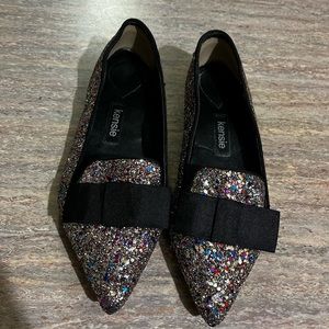 Kensie Madeleine bow flat shoes